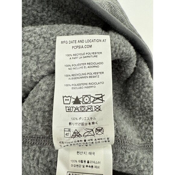 Patagonia Mens Better Sweater 1/4-Zip Pullover XXL Gray - Picture 10 of 12